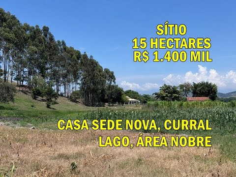 SÍTIO A VENDA com 15 ha (150.000 m²) em Cachoeiras de Macacu/RJ - R$ 1.500.000,00.