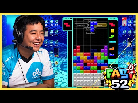 Tafokints' Tetris 99 Speedrun That'll Break Your Brain...