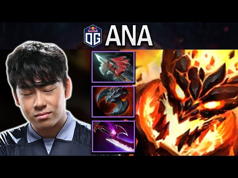 OG.ANA SMURF SHADOW FIEND WITH 21 KILLS - DOTA 2 PRO GAMEPLAY