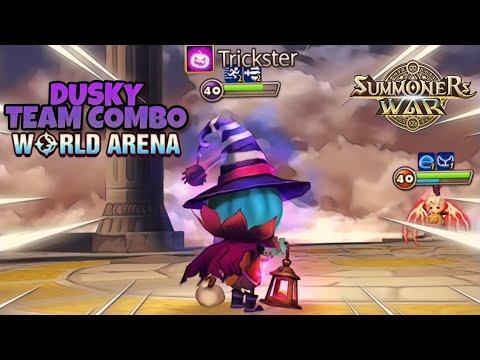 Dusky Team Combo in World Arena - Summoners War