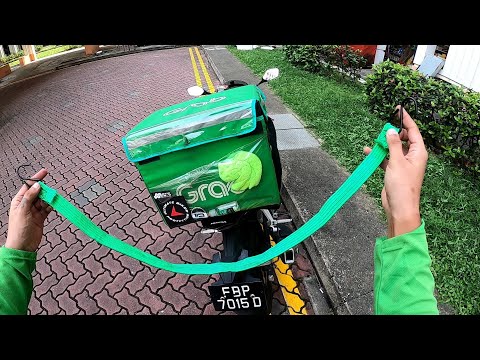 how to mount grabfood bag [EASY]
