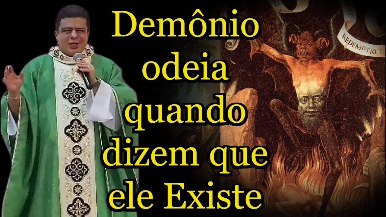 Demônio odeia quando dizem que ele Existe - Padre Pablo Henrique #padrepablohenrique