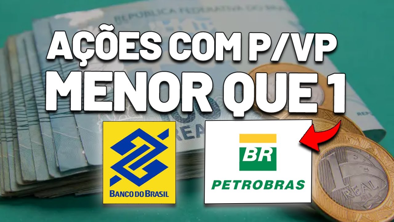 NINGUÉM ESTÁ OLHANDO PARA ESSAS DUAS AÇÕES? EMPRESAS COM PVP MENOR DO QUE 1 E QUE PAGAM DIVIDENDOS