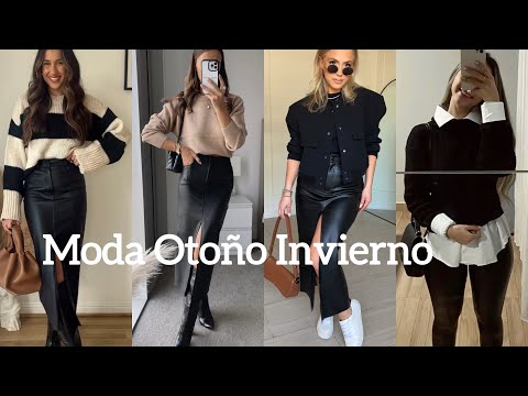 MODA OTOÑO INVIERNO / CÓMO COMBINAR ROPA SENCILLA LOOKS MODERNOS EN TENDENCIA