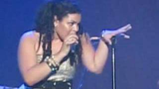 Jordin Sparks - Young and in Love, Wellington, New Zealand, Supporting Alicia Keys - As I Am tour