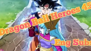 Dragon Ball Heroes 45 Eng Subs - Goku vs Aeos