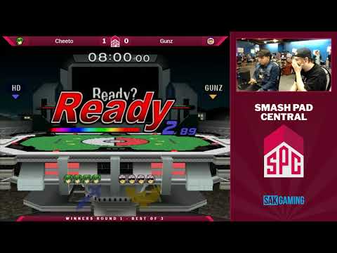 SPC 100 WR1 - Cheeto (Marth) vs Gunz (Captain Falcon/Ice Climbers)