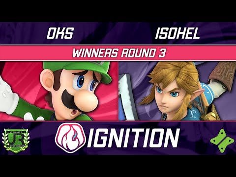 okS (Luigi) vs isohel (Link) - Ignition 326 WINNERS ROUND 3
