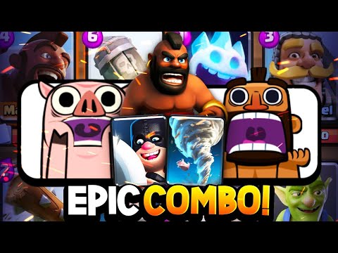 HOG EXENADO 丨PUSHING LADDER 丨CLASH ROYALE