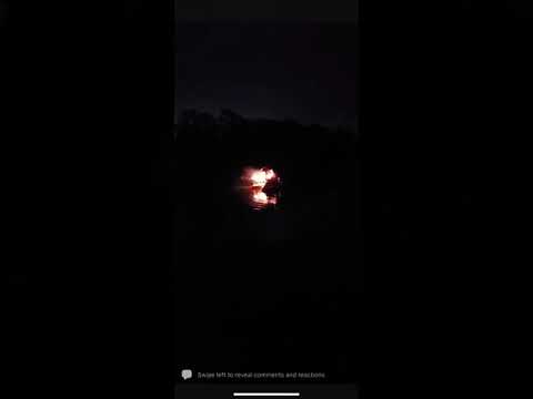 Viking Funeral barge cast-off