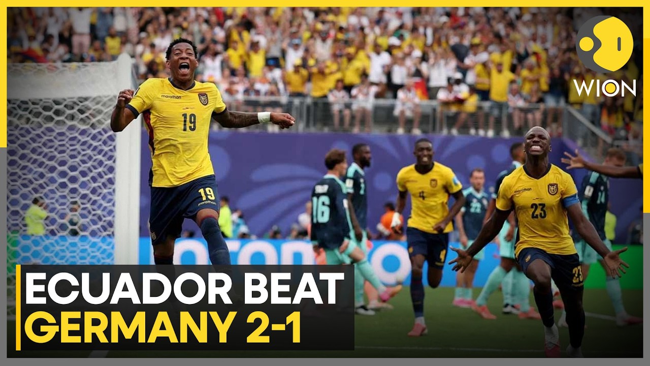 FIFA WC 2026: Ecuador Stun Germany to Seal World Cup Knockout Spot | WION