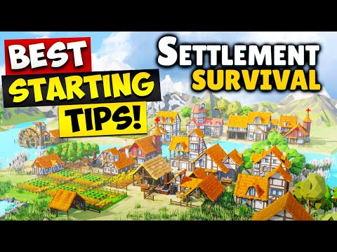 Settlement Survival - BEST STARTING TIPS!