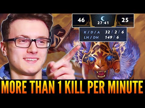 MIRACLE Insane 32 Kills For 27 Min With Ursa - Non Stop Hunt On Enemies Whole Game - Dota 2