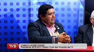 Presidente Rotary San Vicente: “empecé en julio, pero ya estamos eligiendo al del próximo año”
