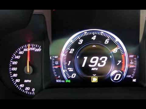 0-194 mph 2019 ZR1 Corvette Test