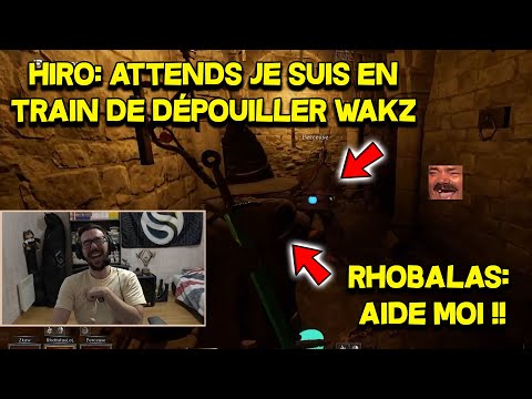 L'équipe de bras cassés sur Dark and Darker 🤣 (Wakz, Hiro, Rhobalas)