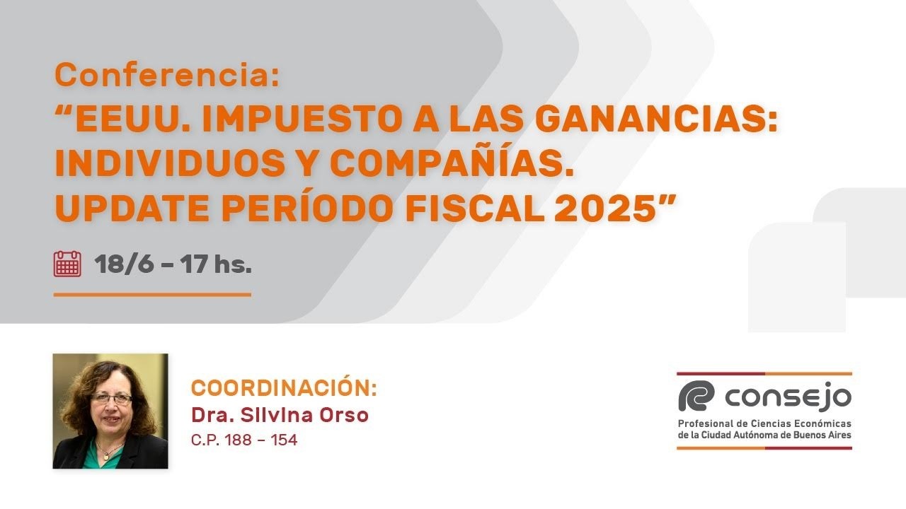 Ref. 294PR. EEUU. Impuesto a las Ganancias: Individuos y Compañías. Update período fiscal 2025