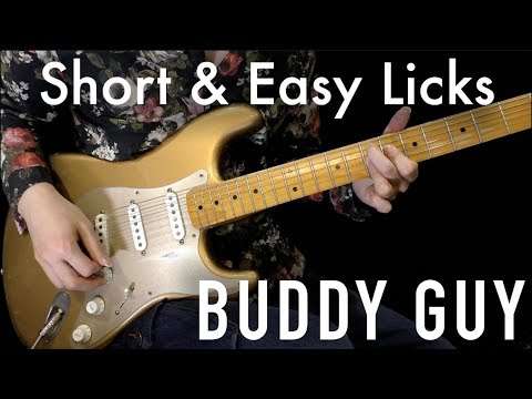 Blues Guitar Lesson: "Buddy Guy" Blues Licks in E | #113