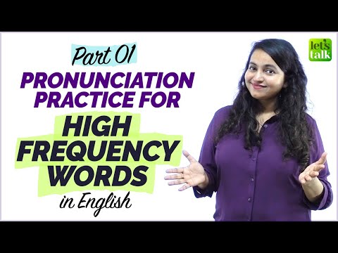 English Pronunciation Practice For High Frequency English Words 🔥🔥 | Mispronounced Words In English