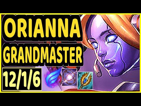 NISQY (ORIANNA) - 12/1/6 KDA MID GAMEPLAY - EUW Ranked GRANDMASTER