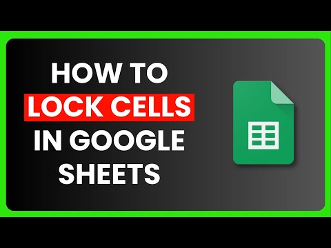 So sperren Sie Zellen in Google Tabellen