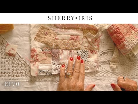 Embellishing My Pieced Cloth + Regency & Floral Edits