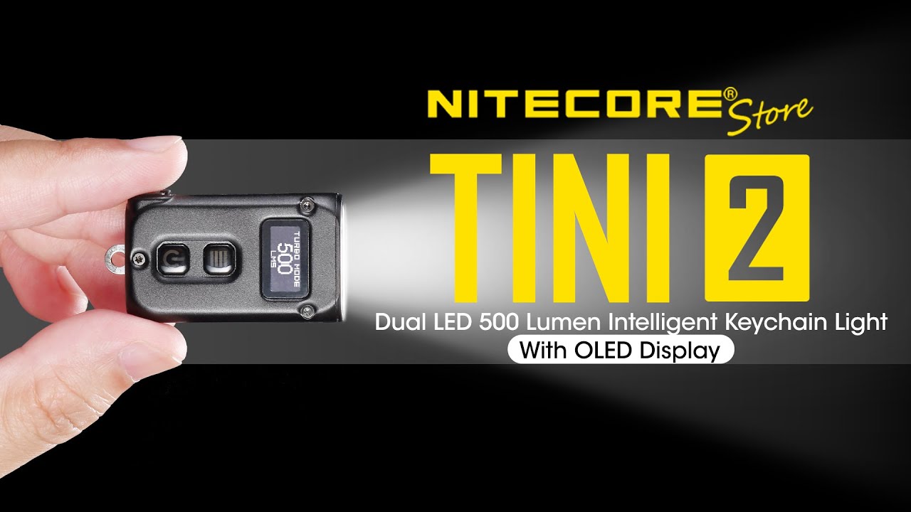 Nitecore TINI 2 - 500 Lumens