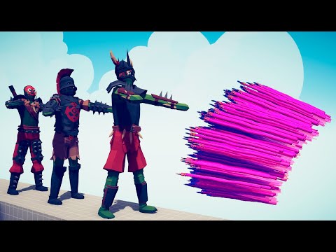 3x GIANT ORC UNIT vs EVERY GOD - Totally Accurate Battle Simulator TABS