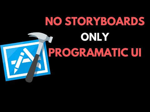 How to develop iOS App Programmatically | No Storyboards | Swift 4 | Xcode 10