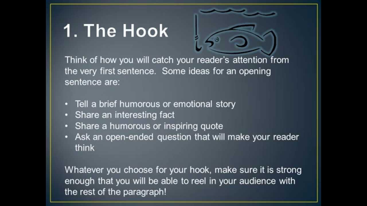 Writing an Introductory Paragraph