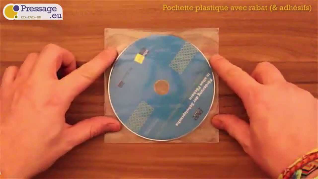 PRESSAGE.EU - Conditionnement : Pochette plastique avec rabat (& adhésifs)