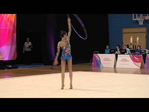 Laura Halford - Hoop - Senior - 2014 British Championships