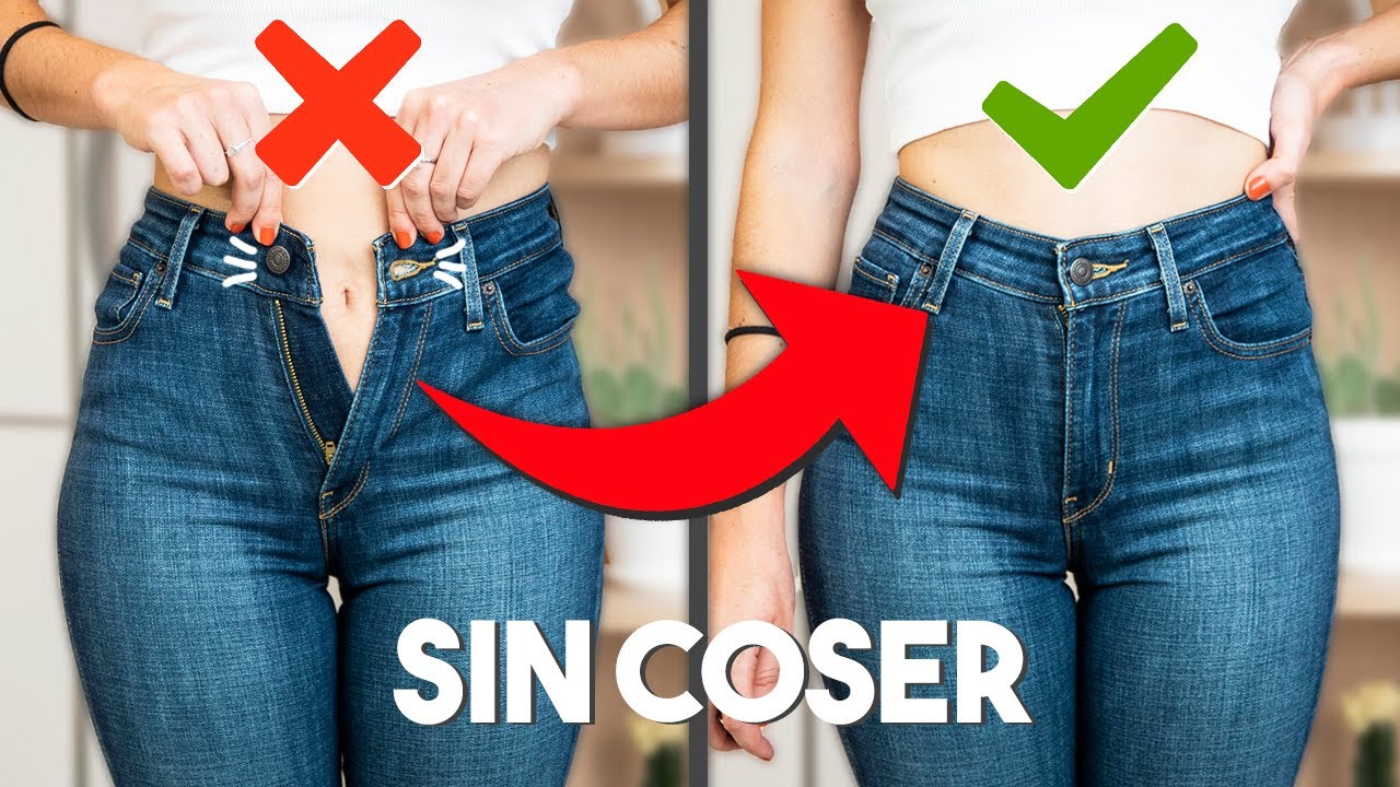 Watch Cómo AGRANDAR un PANTALÓN de la CINTURA sin coser 👖✅ (3 Maneras) Now Cómo AGRANDAR un PANTALÓN de la CINTURA sin coser 👖✅ (3 Maneras)