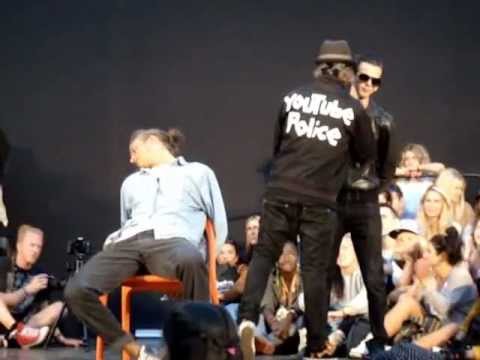 Baby Bang & Spazm - Popping Performance at Scandinavian SuperJam 2012