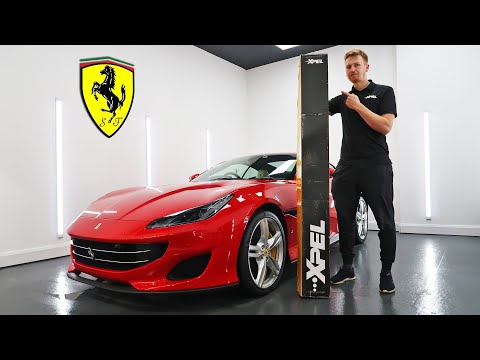 Fixing Poorly Installed PPF On a 2019 Ferrari Portofino