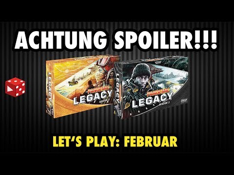 ACHTUNG SPOILER!!!:  Pandemic Legacy Season 2 - Februar mit Stephan & Benjamin