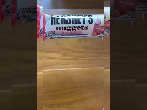 HERSHEY'S NUGGETS CREAMY STRAWBERRY #SHORTS