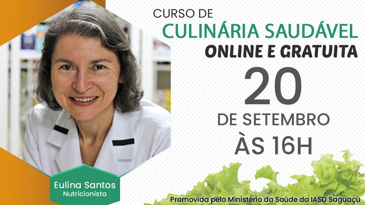 Watch Now CURSO DE CULINÁRIA SAUDÁVEL - ONLINE E GRATUITA CURSO DE CULINÁRIA SAUDÁVEL - ONLINE E GRATUITA