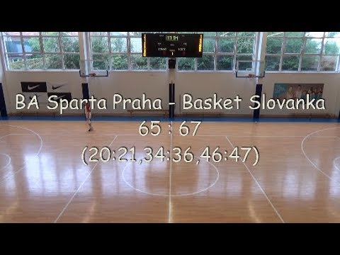2019 1005 U17 Extraliga _ BA Sparta Praha - Basket Slovanka