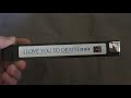 I Love You To Death VHS Review
