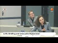 TERUGKIJKEN: Briefing over evacuatie Afghanistan