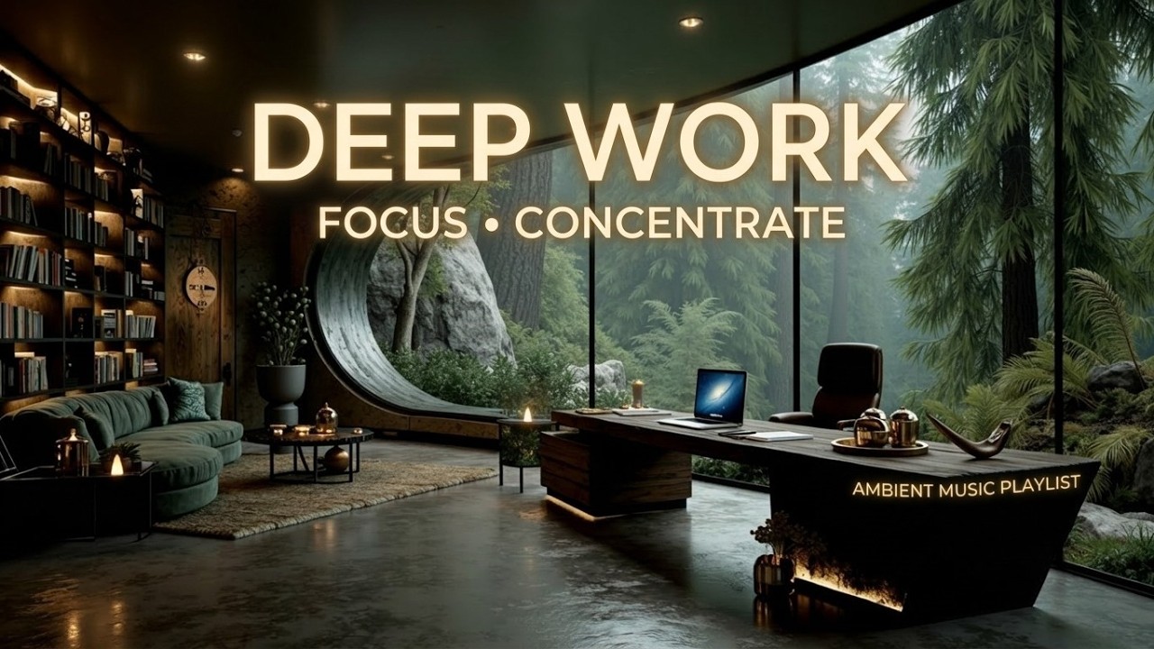 Uninterrupted Deep Work Mix ~ Immersive Productivity Soundscape ~ Neural Focus Study Music