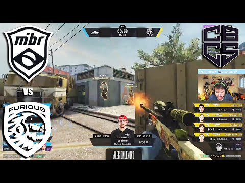 MIBR vs Furious - CBCS Rmr Major - HIGHLIGHTS | CSGO
