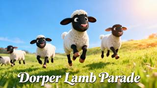 Watch Baby Dorper Lambs Bounce and Play All Day