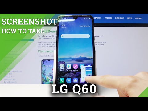 How to Take Screenshot in LG Q60 – Capture Screen