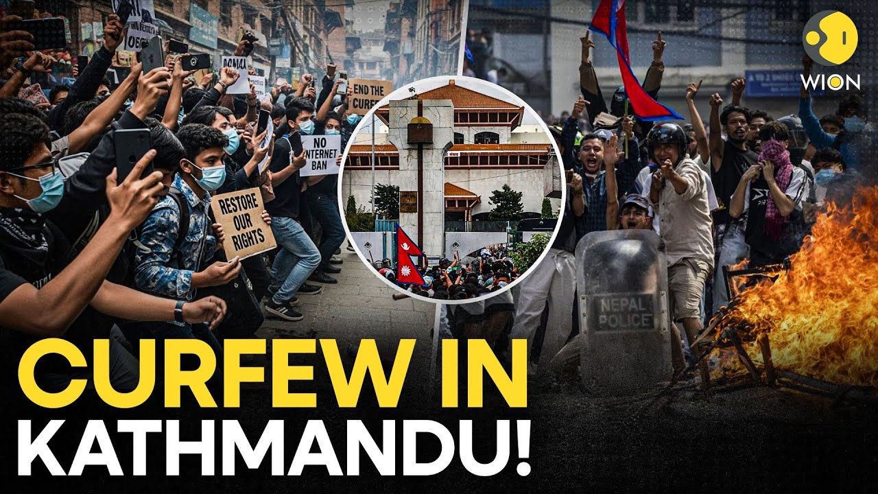 Nepal Protests LIVE: Curfew Imposed In Kathmandu! GenZ Protesters Target Nepal Parliament | PM Oli