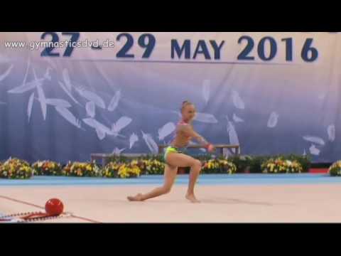 Yuliana Telegina ISR Rope Final International Tournament Sofia Cup 2016