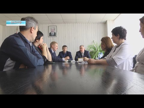 Владимир Привалов встретился с коллективом Добрушского фарфорового завода видео