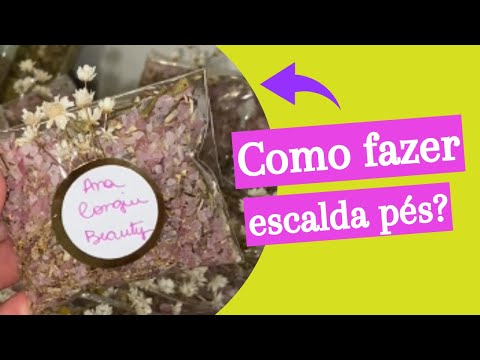Vídeo: Como fazer escalda-pés: perguntas e respostas