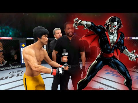 PS5 | Bruce Lee vs. Marvel Morbius (EA Sports UFC 4)